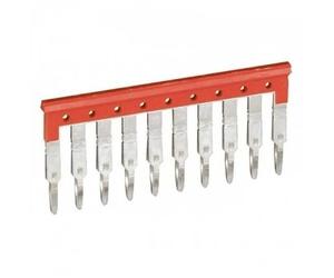 Peigne - LEGRAND - Bloc Viking 3 - Pour 10 Blocs - Rouge - Montage Automatique