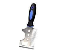 Peigne nettoyeur pour pinceaux multifonction, ergonomique, robuste | Peigne nettoyant grattoir pour rouleau Pour chantier, sac à dos, maison, travail, , bricolage