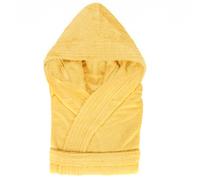 Peignoir à capuche enfant PURE coton 8 ANS jaune