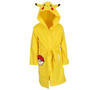 Peignoir À Capuche Pokémon Pikachu Coton Matière Serviette Jaune 2A
