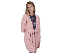 Peignoir à manches longues en chenille femme Admas Take Life Rose L
