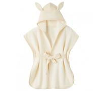 Peignoir Bébé Et Enfant À Capuche En Bambou Écru 18/36M(81/97)