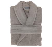 Peignoir col châle NAIA éponge coton taille XL beige lin
