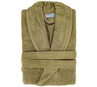 Peignoir col châle NAIA éponge coton taille XL vert jasmin