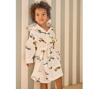 Peignoir de bain Enfant CHANTIER personnalisable, avec coton recy lanc imprimé 14A