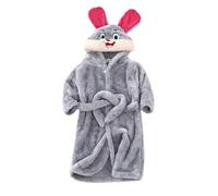Peignoir De Bain Enfant Eponge Flanelle Noël Robe De Chambre Animal Doux Court Unisexe À Capuche Toison Peignoirs de Bain Doux Animaux Vêtements de Nuit Loungewear Idéal pour les Cadeaux de Noël