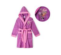 Peignoir de bain enfant taille 10-12 ans - lilas - coton éponge