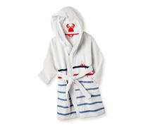 Peignoir De Bain Garçon Créativ Côtier Coton Blanc 6/8A