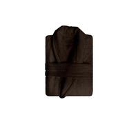 Peignoir En Coton 500gr/M2 Taille L Lagune Brun, Par Soleil D'ocre