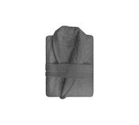 Peignoir En Coton 500gr/M2 Taille L Lagune Gris, Par Soleil D'ocre