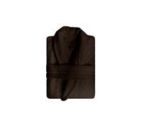 Peignoir en coton 500gr/m2 Taille M LAGUNE brun, par Soleil d'Ocre