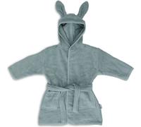 Peignoir Enfant En Coton Bleu 12/24M(74/86)