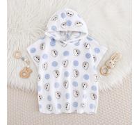 Peignoir en flanelle absorbant, mignon et confortable avec capuche pour bébé fille, automne/hiver, couverture, convient pour diverses saisons et occasions, comme la salle de bain et la plage 6-9M,9-12
