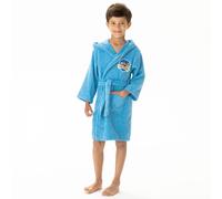 Peignoir Enfant À Capuche 100% Coton, Pat Patrouille Team Bleu 6/8A