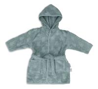 Peignoir Éponge Miffy Jacquard En Coton Bleu 3/4A
