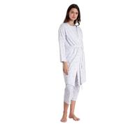 Peignoir manches longues femme Disney Maternity Dalmatas Blanc L