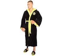 Peignoir Noir pour Homme Harry Potter Peignoir Hufflepuff House