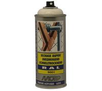 Peint acryliq séch rapide Blanc Creme RAL 9001
