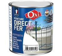 Peinture 0,5 L Brillante Direct Fer - Blanc RAL 9010