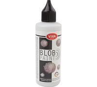 ViVA DECOR Blob Paint, 90 ml, paillettes d'argent