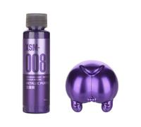 Peinture à base d'eau avec couleurs vives, violet | Ensemble de peinture à base d'eau de qualité supérieure pour la finition de meubles sans marques de pinceau