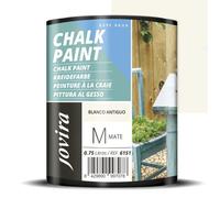 Peinture à la craie - JOVIRA PINTURAS - Vieux Blanc 0,75 L - Ultra-mat - Monocouche haute couvrance - Intérieur