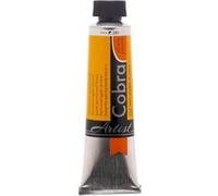 Cobra Artist Couleurs aquarelles à l'huile - Jaune permanent foncé 285 - Tube de 40 ml - Semi-opaque avec une excellente résistance à la lumière