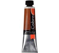 Cobra Artist Tube de couleurs à l'huile mélangeable à l'eau 40 ml - Terre de Sienne naturelle 234 - Haute pigmentation et résistance à la lumière