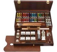 Peinture à l'huile - Coffret - Excellent - 19 tubes de 15 ml et accessoires - Rembrandt