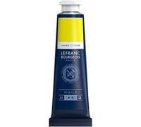 Peinture à l'huile en tube jaune citron 40ml - Lefranc & Bourgeois Jaune G