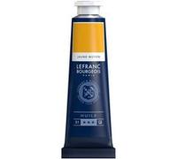 Peinture À L'huile En Tube Jaune Moyen 40ml - Lefranc & Bourgeois