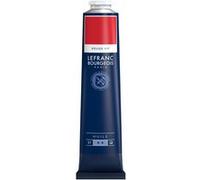 Peinture à l'huile en tube rouge vif 150ml - Lefranc & Bourgeois G