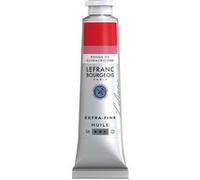 Peinture à l'huile - Extra-fine - Rouge de quinacridone - 384 - Lefranc Bourgeois - 40ml Rouge