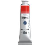 Peinture à l'huile - Extra-fine - Rouge vermillon - 393 - Lefranc Bourgeois - 40ml Rouge