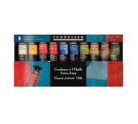 Sennelier Artists Oil Set, Includes Ten 21ml Tubes of Extra-Fine Artist Quality Oil Paint (10-130222-00)