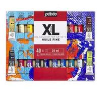 Peinture à l'huile - Fine - Coffret 40 tubes 20ml + 1 pinceau - Pébéo Studio G
