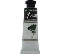 AMT Peinture à l'huile Vert de Chrome THU65 – fine, tube 45 ml