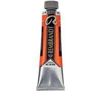 Royal Talens Rembrandt – Peinture à l'huile Orange permanent 266 – Qualité extra-fine – Tube 40 ml