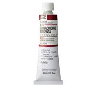 Peinture à l'huile, rose violet transparent, tube de 40 ml