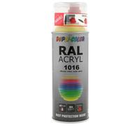 PEINTURE ACRYL RAL1016 JAUNE SOUFRE BRILLANT 400ML DUPLI COLOR