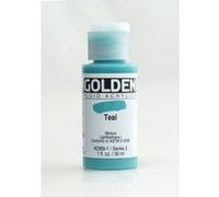 Peinture acrylic fluids golden iii 30ml bleu lagon - golden Bleu G