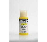 Peinture Acrylic Fluids Golden Iv 30ml Jaune Hansa Opaque