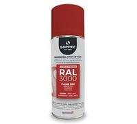 Peinture Acrylic Premium Rouge feu Brillant 400Ml RAL3000 - SOPPEC - 424110 Rouge