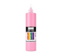 Peinture acrylique 500 ml - Peinture acrylique de qualité supérieure pour artistes (rose pastel (peinture à la craie rose))