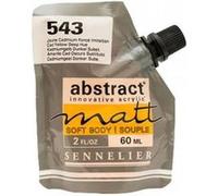 Peinture acrylique Abstract matt - Jaune cadmium foncé - Sachet 60ml - Sennelier Jaune G