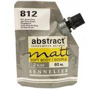 Peinture acrylique Abstract matt - Vert jaune olive - Sachet 60ml - Sennelier G