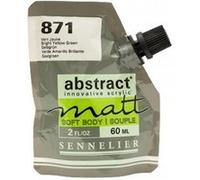 Peinture Acrylique Abstract Matt - Vert Jaune - Sachet 60ml - Sennelier