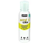 Peinture acrylique - Acrylcolor - Blanc - 150 ml - Brillant - Multi-surfaces
