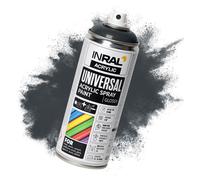 Peinture acrylique aérosol INRAL RAL7016 gris anthracite mat - séchage rapide, protection durable intérieur/extérieur - 400 ml