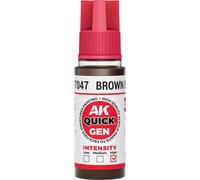 Peinture acrylique AK Interactive Quick Gen Marron 18 ml